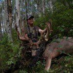 Local Hunter Drew Rouse with one of the largest mule deer bucks ever taken with a bow, in Colorado Local Hunter Drew Rouse with one of the largest mule deer bucks ever taken with a bow, in Colorado