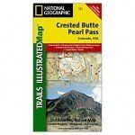 National Geographic Crested Butte Map National Geographic Crested Butte Map