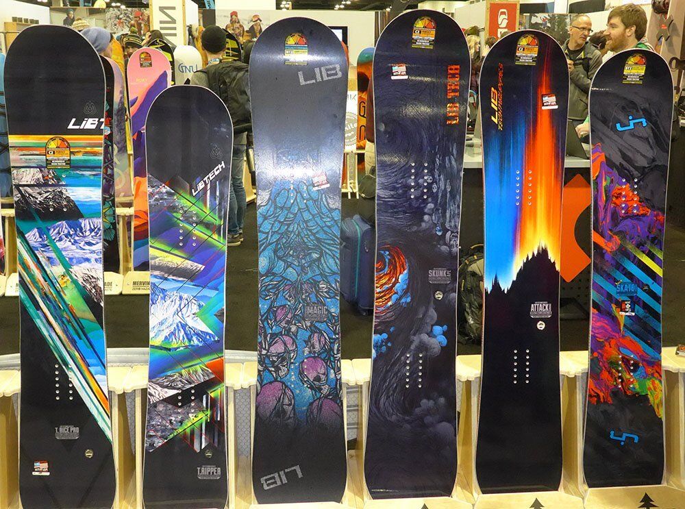 2017 Lib tech Snowboards