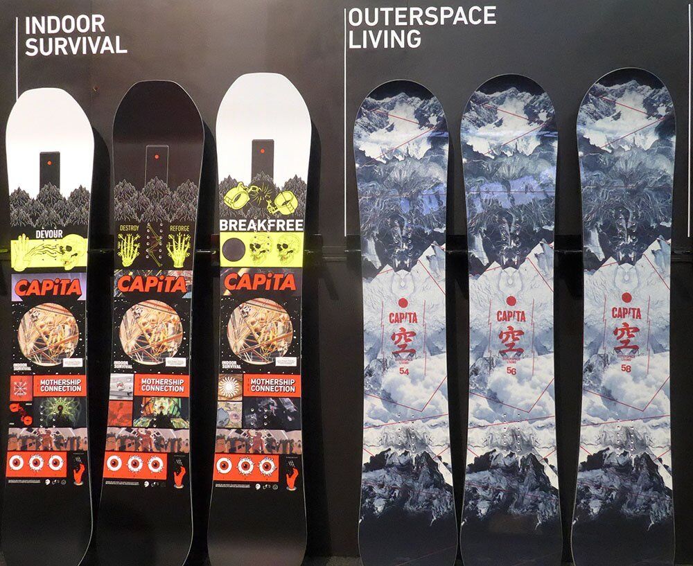 Capita 2017 Snowboards