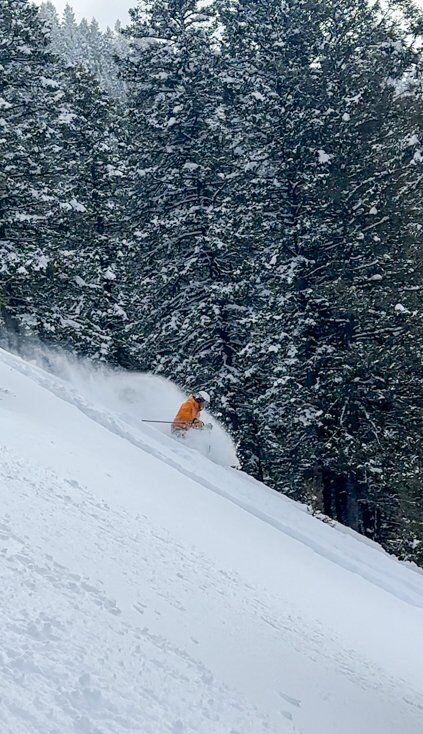 Local Jackson Hole Skier Tim Walther