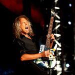 Kirk Hammet Metallica Lead Guitar in Denver Colorado | Photo Soren McCarty Mountain Weekly News