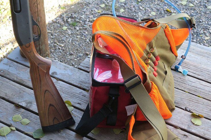 Hunting vest and on sale game bags