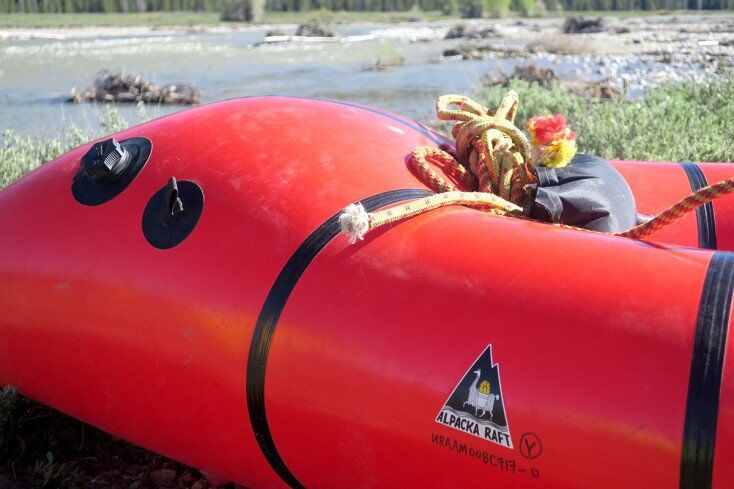 Alpacka Raft Packraft Rope Pacific Creek Jackson WY