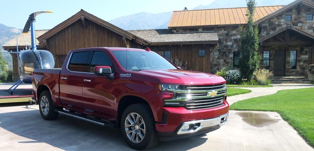 Chevy Silveardo Towing Helicopter