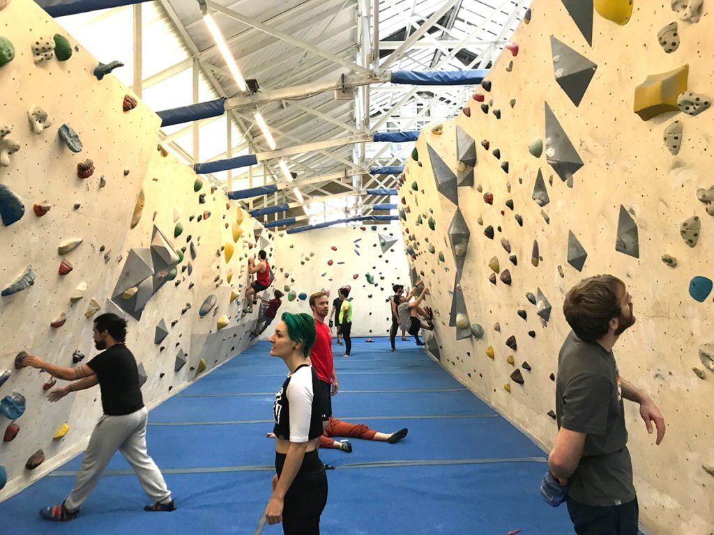 London, UK Indoor Climbing Gym
