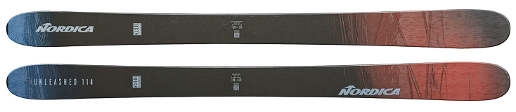 Nordica Unleashed 114 Ice Skis - 2024 Model