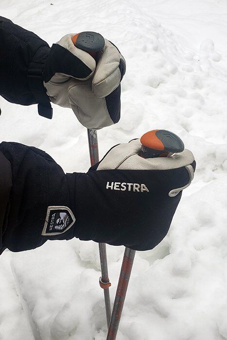 ski gloves hestra