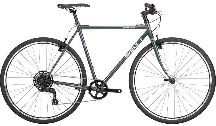 Green Hybrid Commuter Bike from Surly