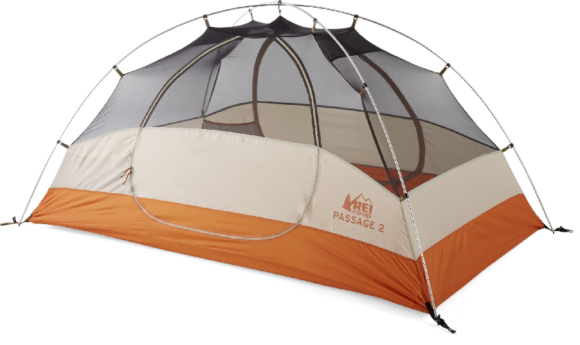 REi Passage 2 tent Orange