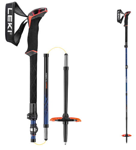 evo Uproar Collapsible Splitboard Poles 2024