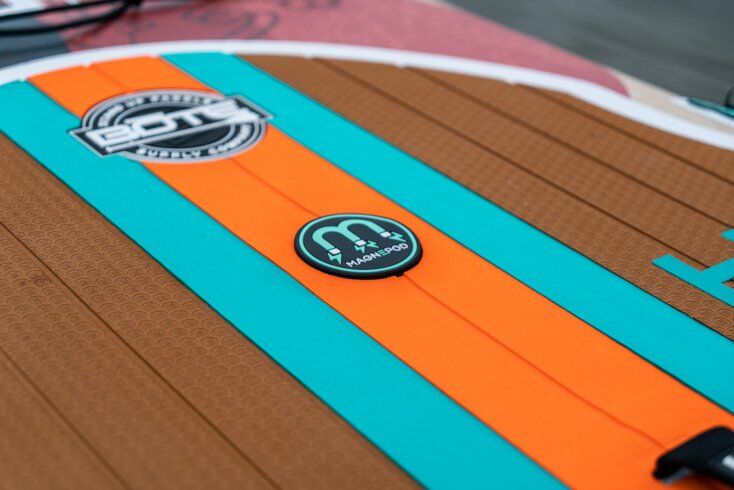 Magnetic Cup Holder on Paddle Board