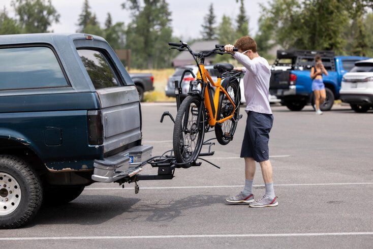 hollywood racks sport rider bike rack for electric bikes