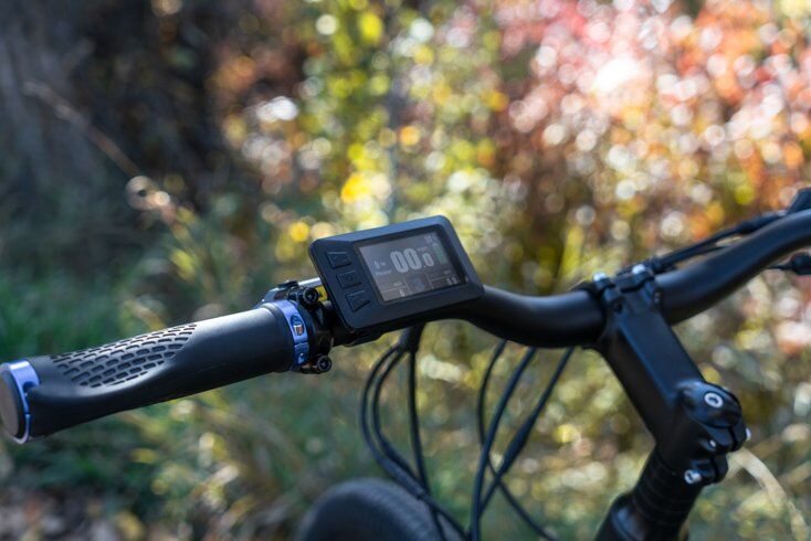 Left Hand E-Bike LCD