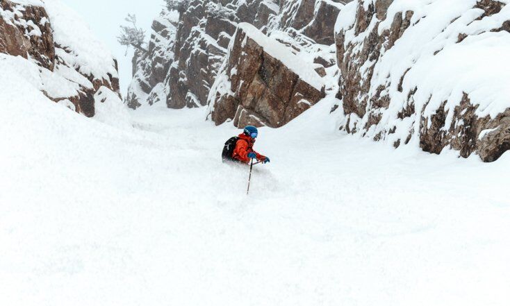 Backcountry Skiing Deep Powder?