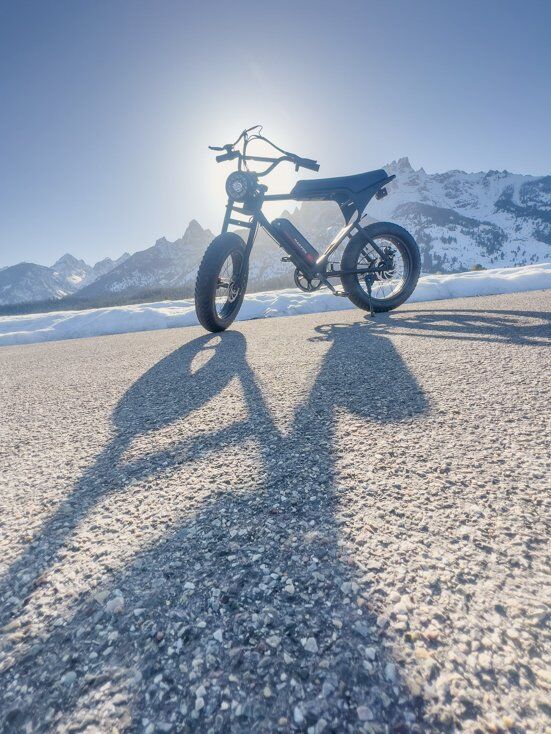 Motorcycle Style E-Bike
