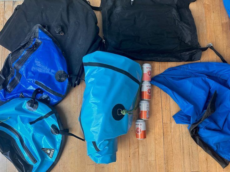 Alpacka Raft Folded Up
