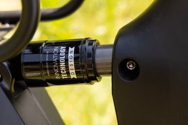 E-Bike with Rear Shock