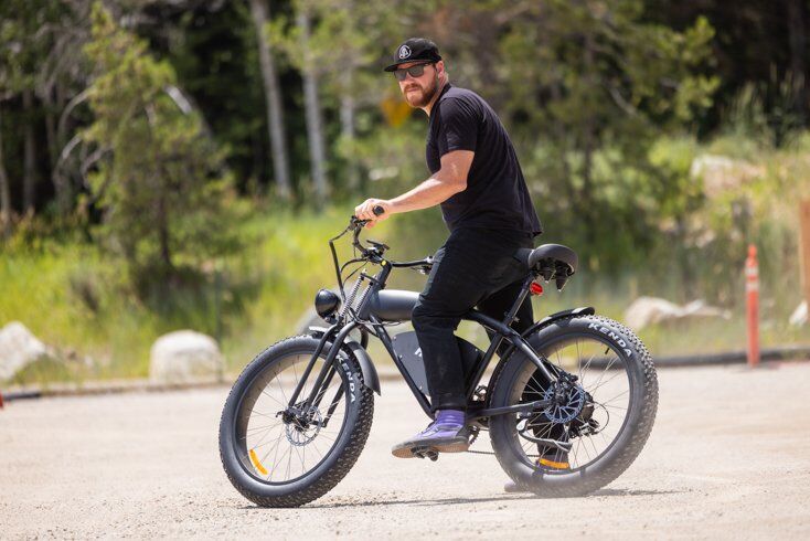 Man Doing Burn Outs