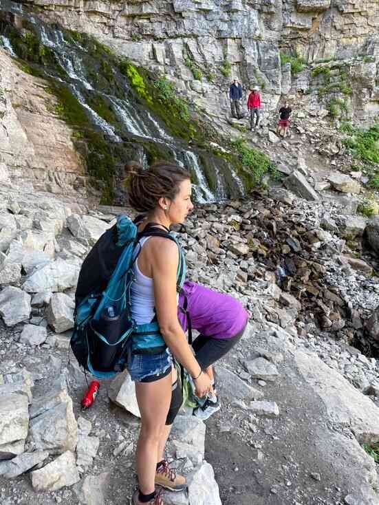 Women Hiking in the Tetons