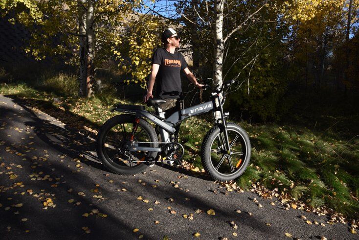 Engwe E-Bike with Triple Suspension