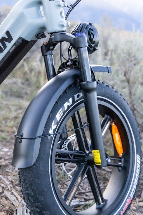 E-Bike with Kenda Tires