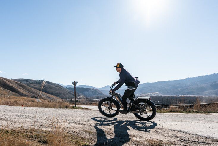 750W Motor Powering the Fiido Titan E-Bike