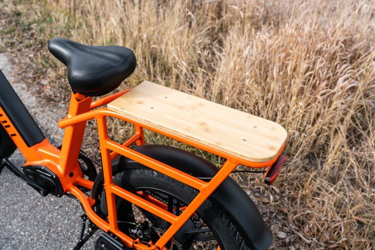 E-Bike with Rear Rack