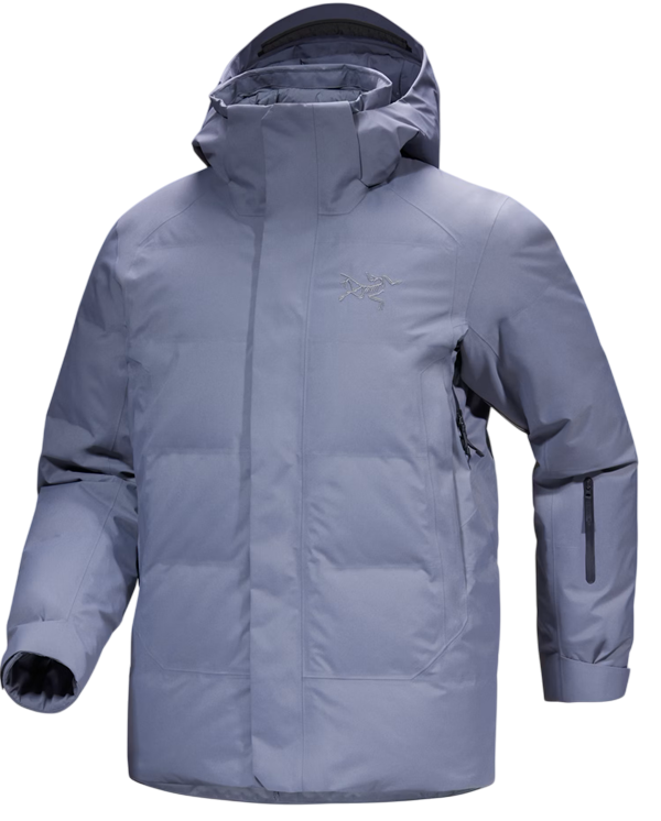 Arc'teryx Men’s Fissile SV Down Jacket - Light Blue Men's Puffer Jacket Insulated