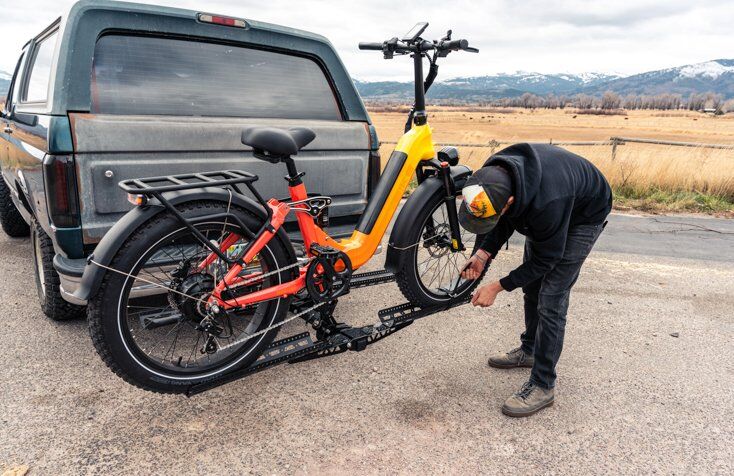 Tie Downs for E-Bike
