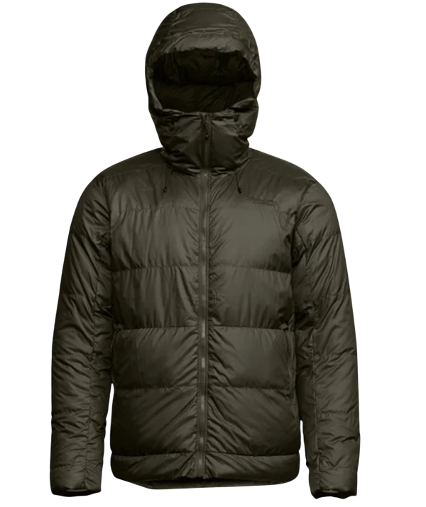 Army Green HyperDown Jacket from Sitka. Men's Puffy