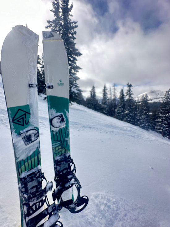 Splitboard Halves Slash Vertical Splitboard