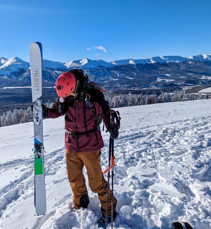 Jacket for Skiing with Lots of Pockets