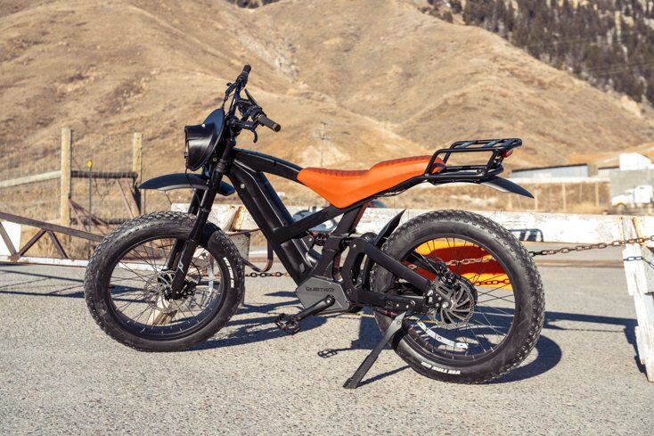 E-Bike with Battery in DownTube