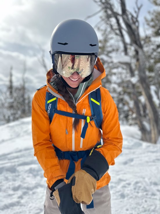 Women Wearing Googles and Helmet