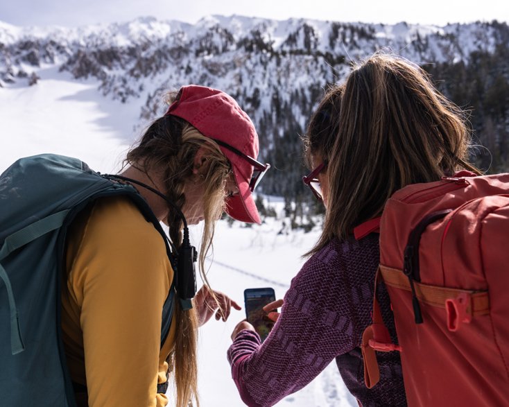 Women in the Backcountry Skiing