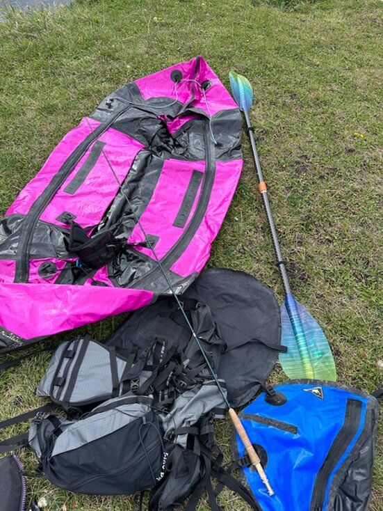 Packrafting Backpack