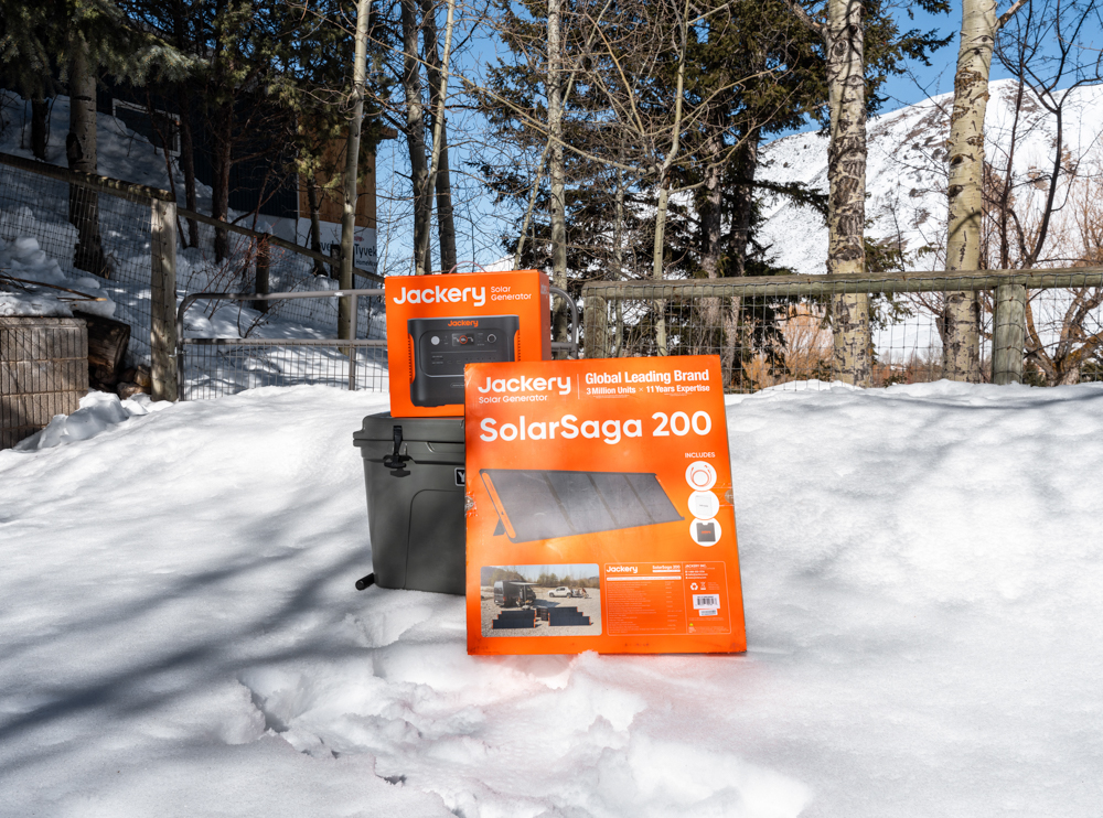 Jackery Solar Panel and Portable Battery