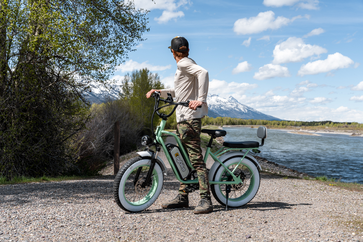 E-Bike with Front Suspension