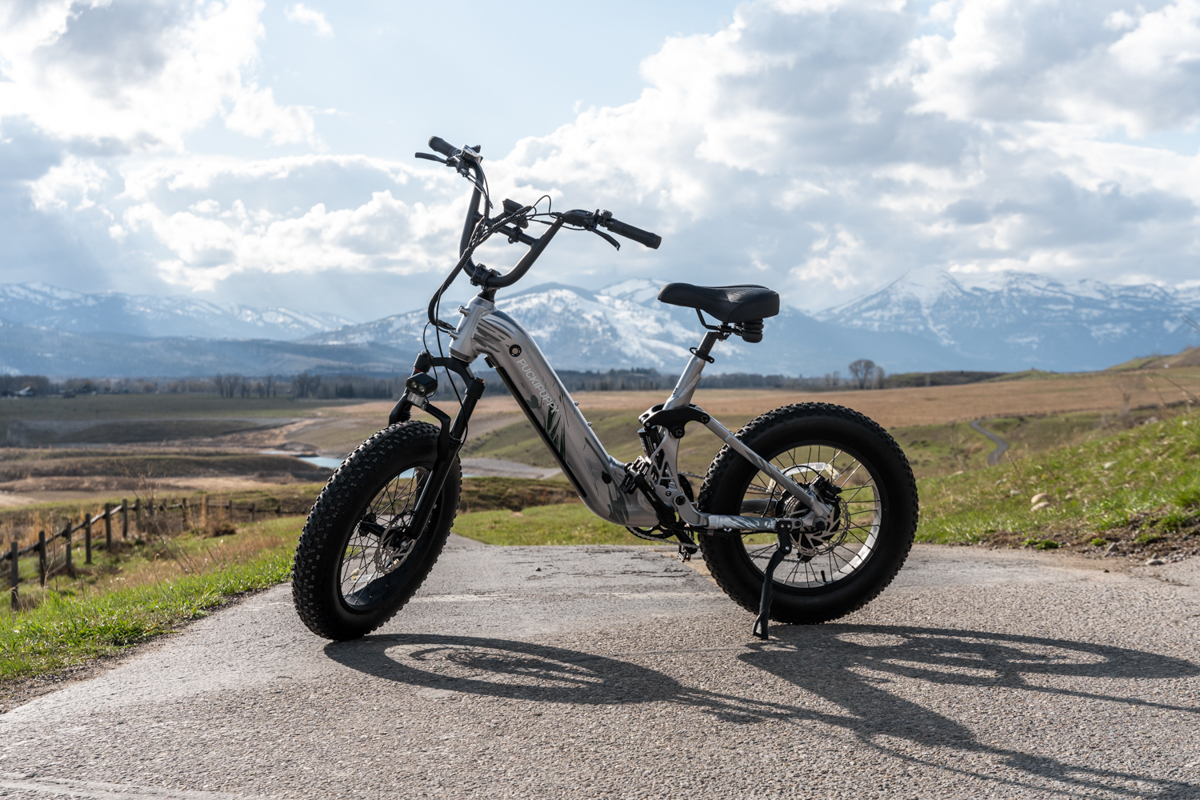 Corgi Silver E-Bike Test in Jackson WY