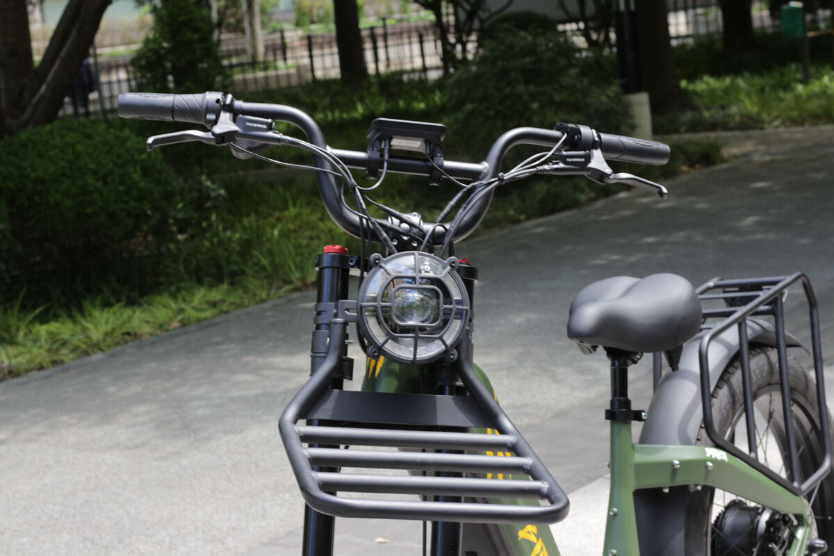 E-Bike with Front Rack