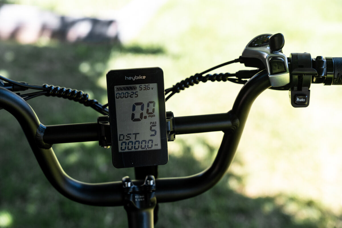 Heybike Hauler LCD Screen