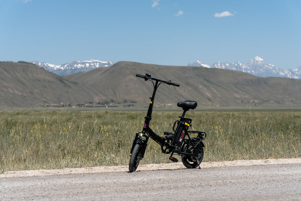 E-Bike on Elk Refuge