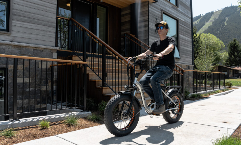 Nakto Ox Folding E-Bike: Electric Chameleon Review Mike Hardaker Test Riding E-Bikes