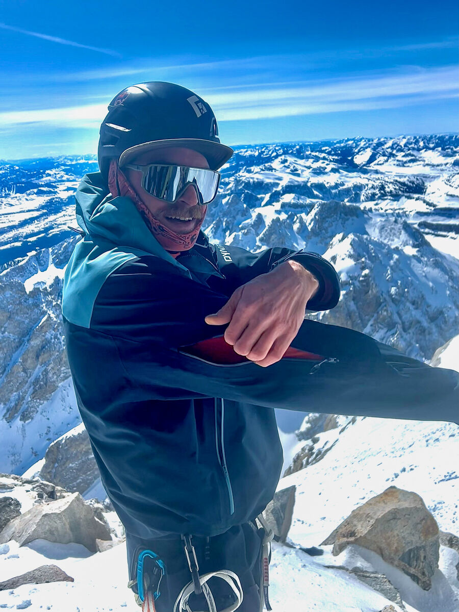 Jacket with Arm Vents