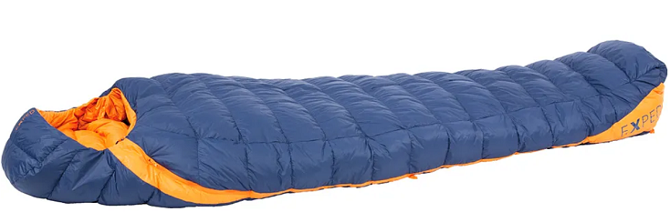 Exped Comfort Sleeping Bag in Blue with 15F Rating