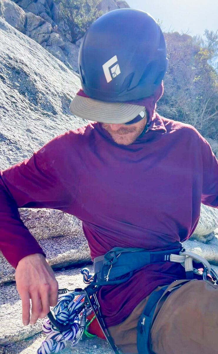 Man Wearing Marino Wool