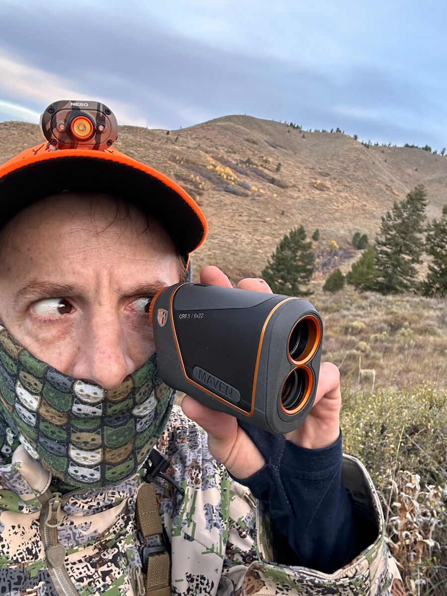 Mike Hardaker Hunting with Rangefinder