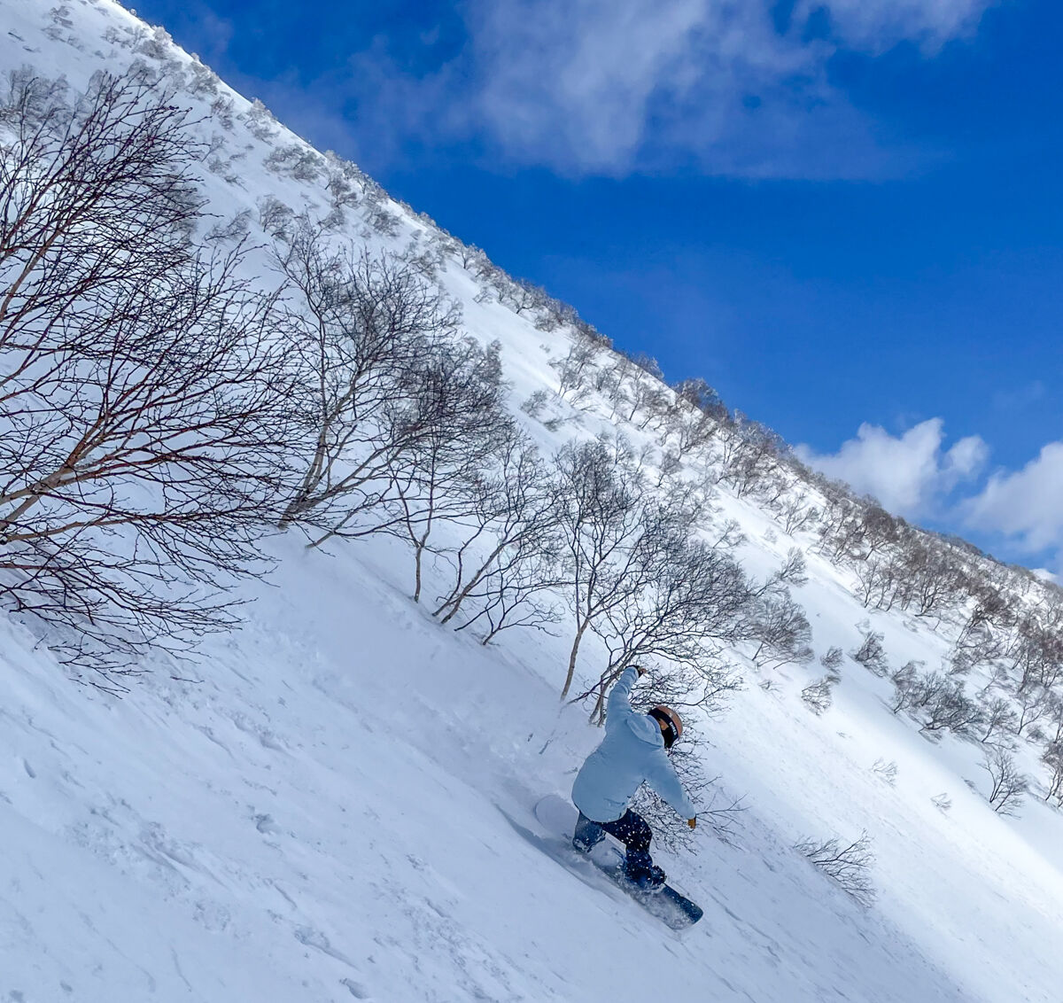 Ryan Ariano Testing Snowboards