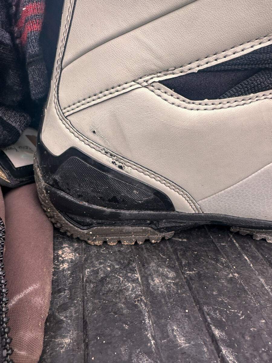 Torn Snowboard Boot